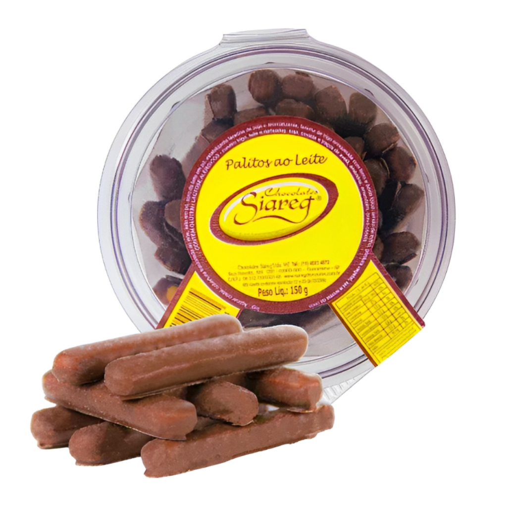 Palitos Chocolate Ao Leite 150g Siareg