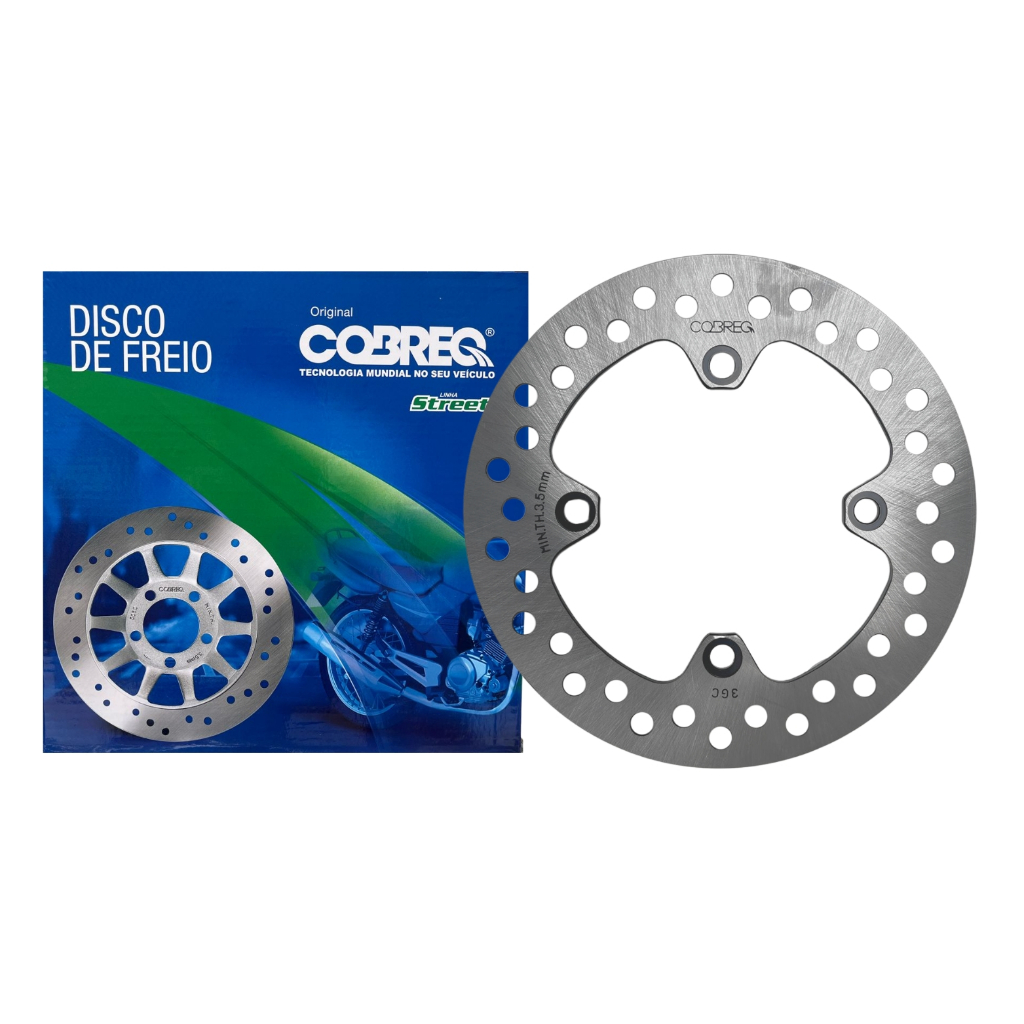 Disco de Freio Traseiro Honda Xre 300 Falcon 400 1999 até 2025 Original Cobreq em Oferta na Shopee