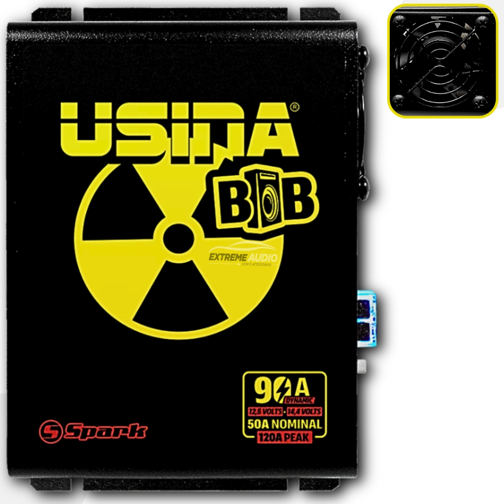 Fonte Usina Carregadora Bob 90A Bivolt Automatica Dynamic em Oferta na Shopee