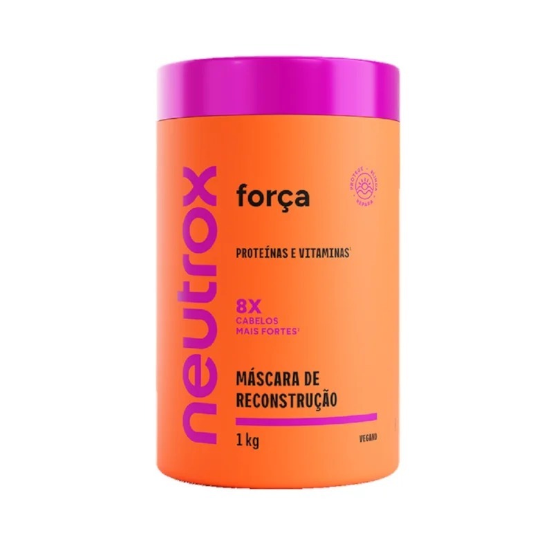 Máscara Neutrox força 1kg ultra Reconstrução NOVA EMBALAGEM