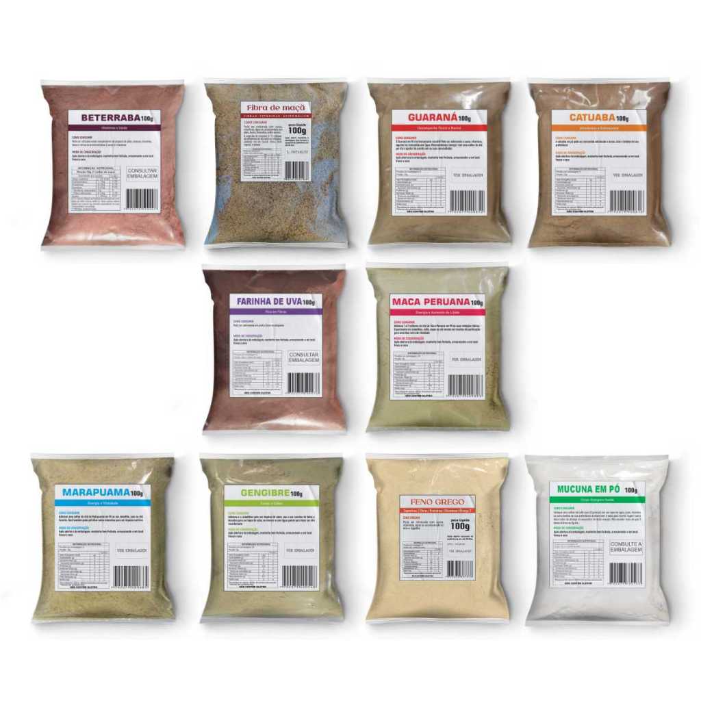 Super Kit Treino, Força e Energia 100g (com Maca Negra)