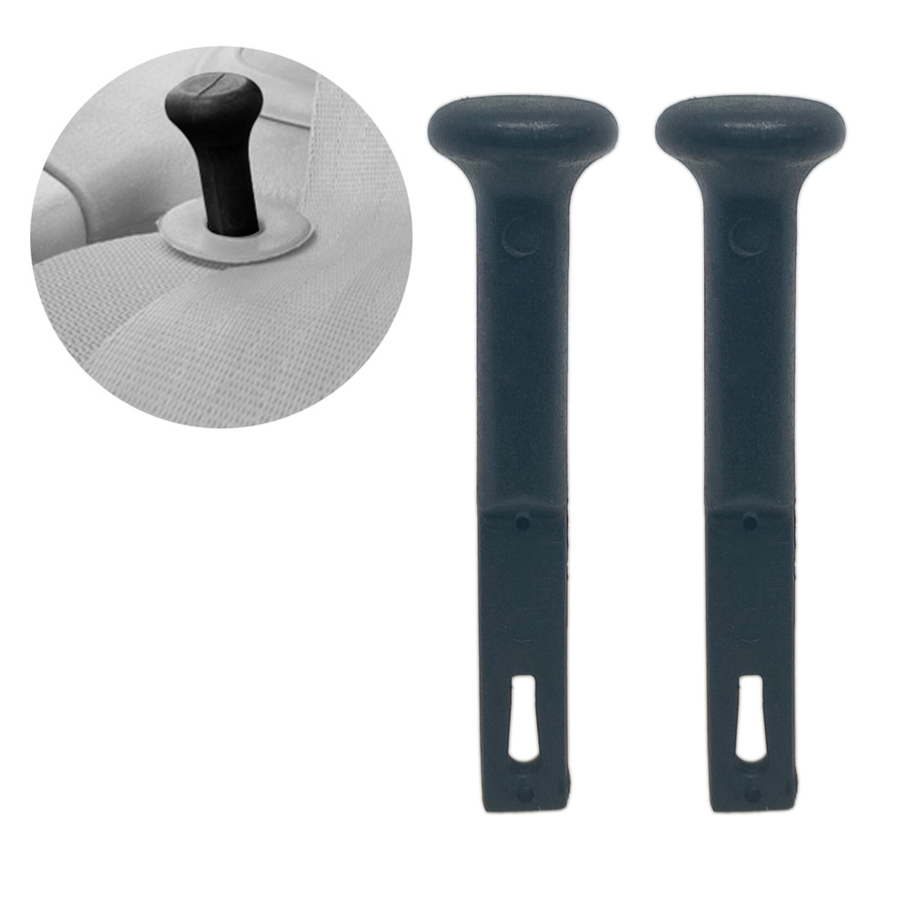 Par Pino Haste Rebatimento Banco Traseiro Traseiro Peugeot 206 207 Original