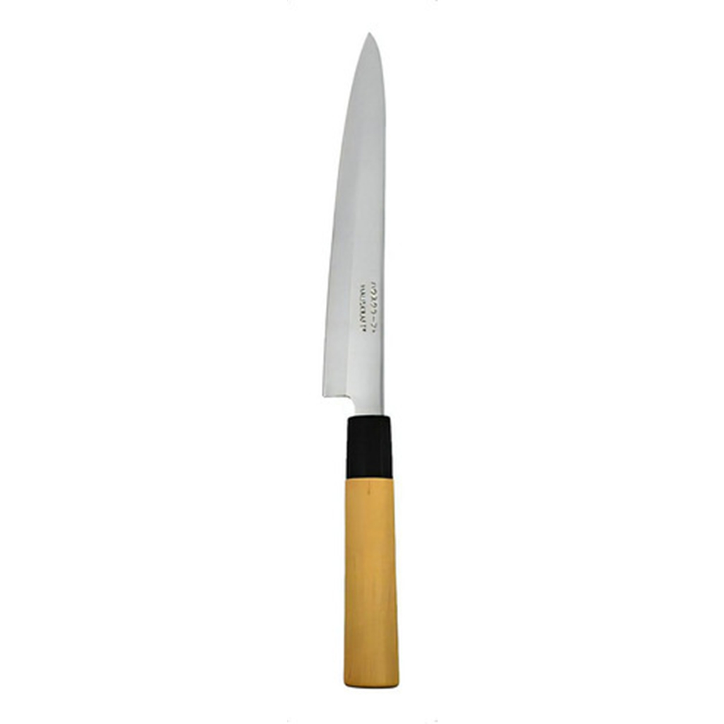 Faca Para Sushi Sashimi Peixes Legumes Verduras Yanagui Samurai 8pol Cor Aço Inox em Oferta na Shopee