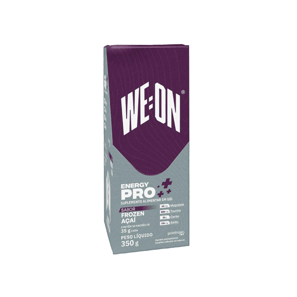 We:On Energy Pro Gel de Carboidratos Display 10 Sachês de 35g