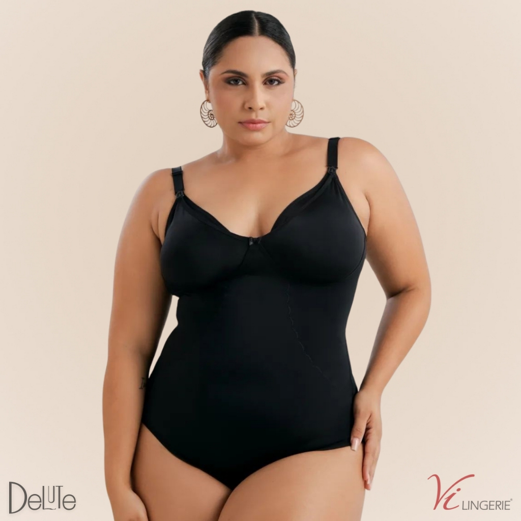 Cinta Body Plus Size Modelador Gestante de Media Compressao com tecido Toque Macio Reforco Frontal - Women Clothes