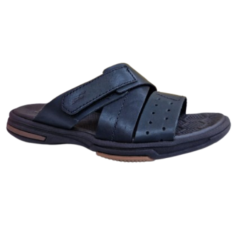 Chinelo Masculino ITAPUÂ em Couro e Velcro 5301
