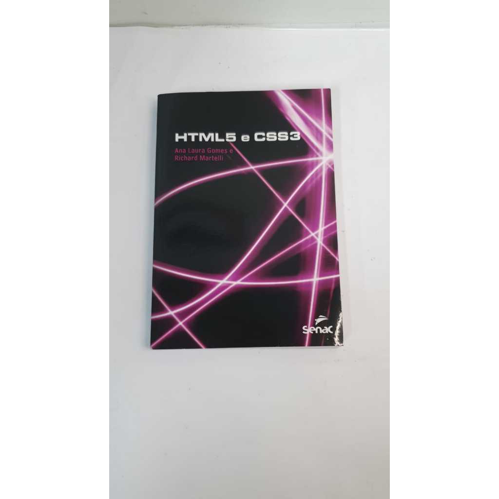 Livro HTML5 e CSS3 Ana Laura Gomes e Richard Martelli Senac A2345