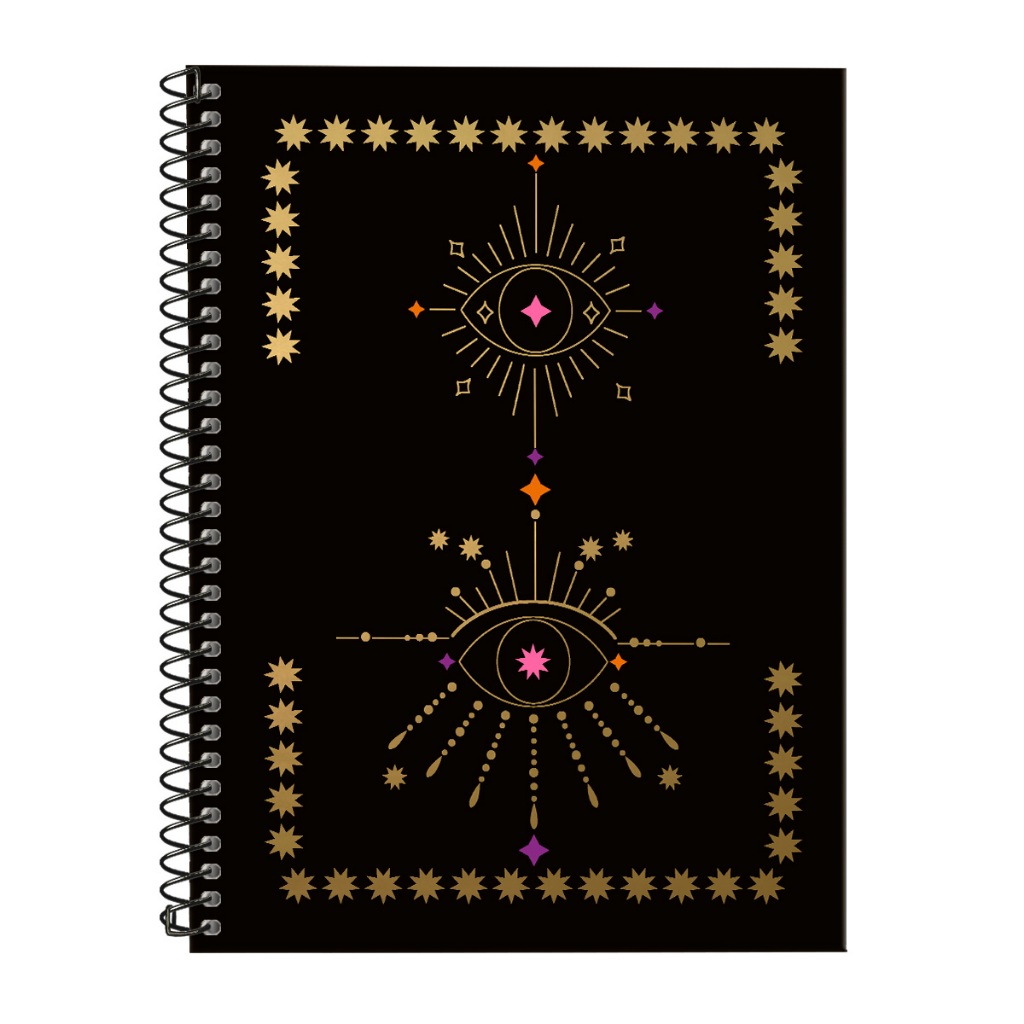Caderno Universitário Capa Dura Amuleto Olho Grego em Oferta na Shopee
