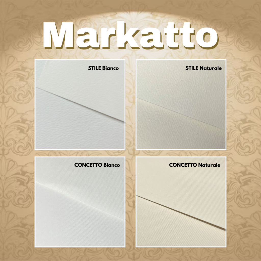 Papel Markatto 120g 170g 250g 320g Texturizado Stile - Concetto - Bianco - Naturale (A4 32x33 A3) p/ Convite Casamento em Oferta na Shopee