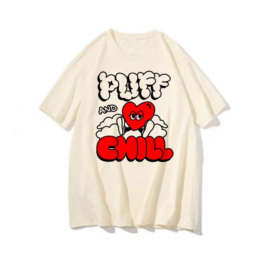 Camiseta Puff and Chill Lovers blusa feminina masculina unissex estampa pod vape criativa camisa divertida tshirt