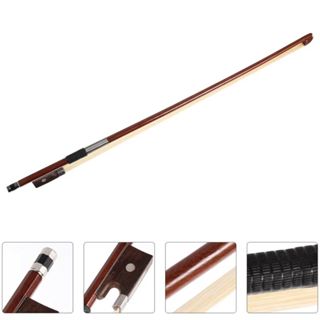 Arco para Violino 1/16 - 1/8 - 1/4 - 1/2 - 3/4 - 4/4 com Crina Animal Madeira Reforçada Mongol em Oferta na Shopee