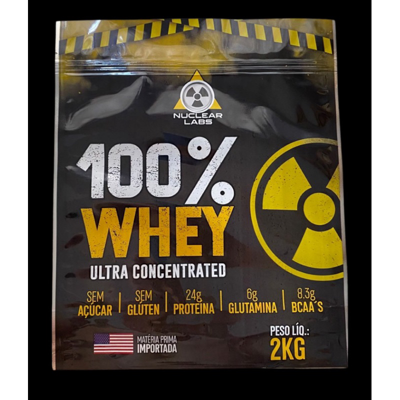 Whey 100% ultra concentrado 2kg Baunilha