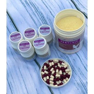 Fert-Vit em Cápsulas Original Para Pássaros | Suplemento Aves Trinca-Ferro Calopsita Ring Neck em Oferta na Shopee