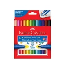 Canetinha 12 Cores Vai e Vem: Onde Comprar | BuscaProdutos