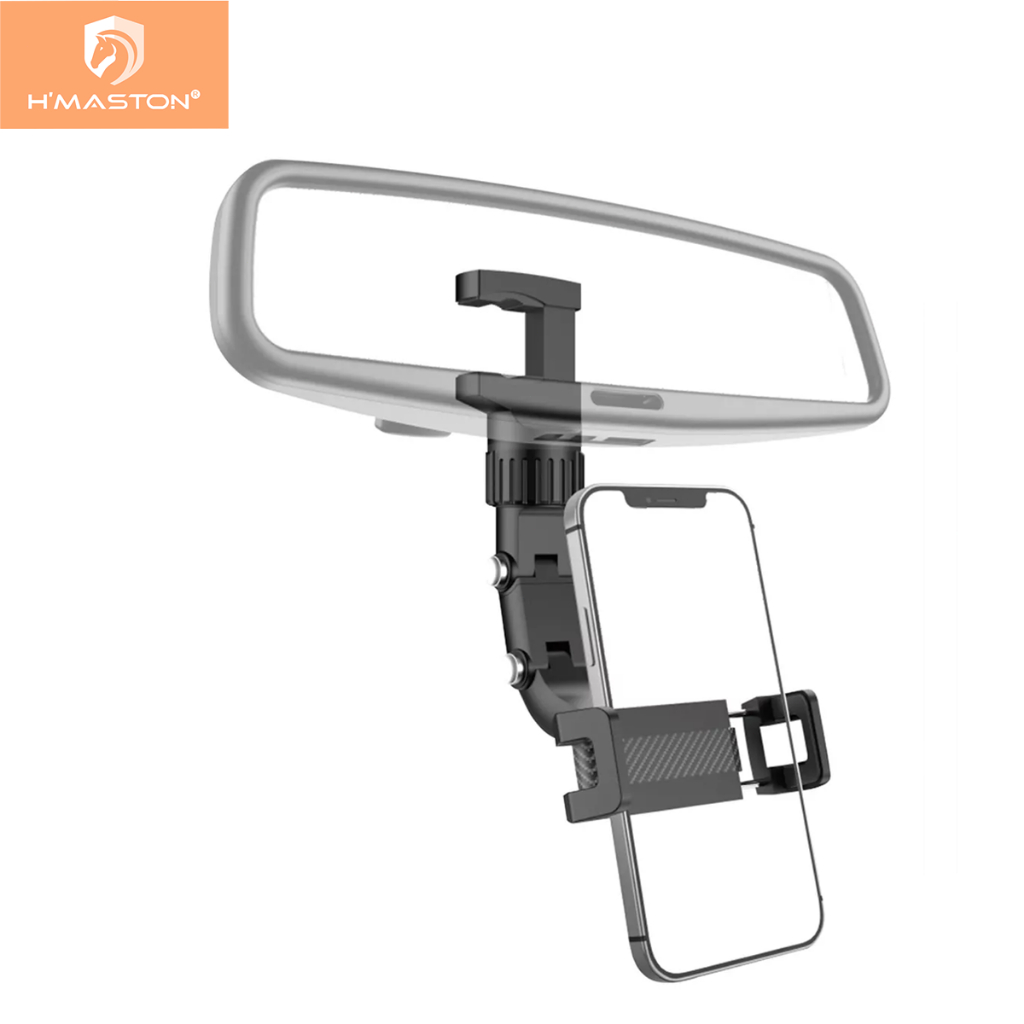 H'maston CJ-61 Suporte Celular Veicular Para Retrovisor Universal 360 Carro em Oferta na Shopee
