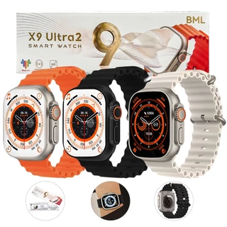 Novo Smartwatch X9 Ultra 2 Relógio inteligente 2.09 Inch HD 49mm NFC Bluetooth Imagem Da Tela DIY Di