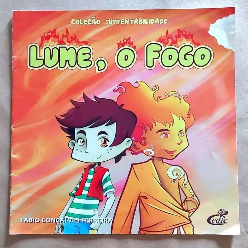 Livro Lume, O Fogo - Fabio Gonçalves Ferreira S2