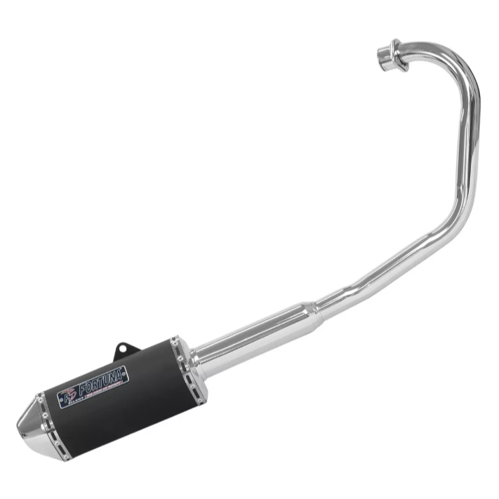 Escapamento Titan 150 Esd 2004-2005-2006-2007-2008 Mini Tri Oval F1 Fortuna