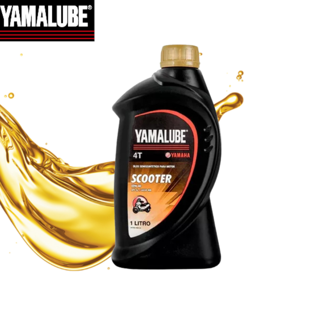 Óleo Yamalube Scooter Moto 4 tempos10W-40 Semi Sintético Original 1 Litro Yamaha X-max Fluo Neo Nmax em Oferta na Shopee