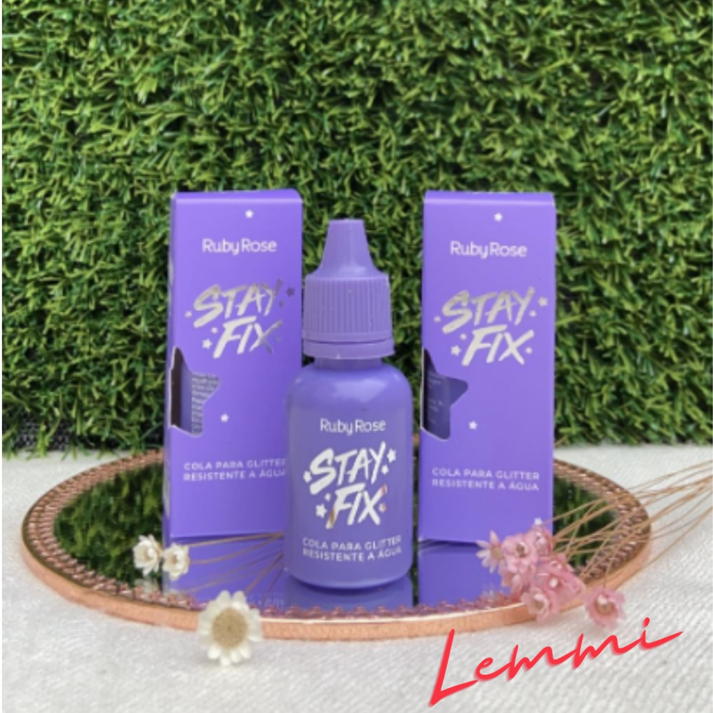 Cola Para Glitter Stay Fix Ruby Rose em Oferta na Shopee