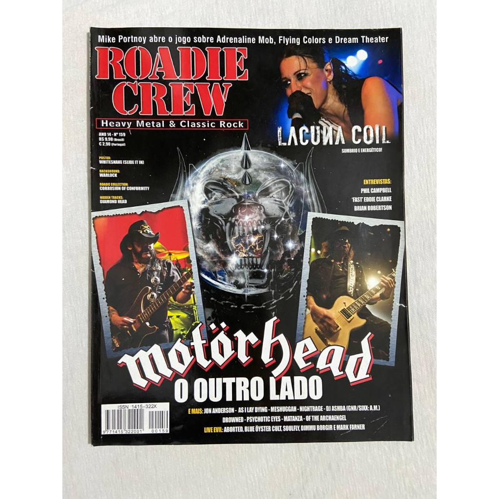 Revista Roadie Crew - Motorhead o outro lado - 2012