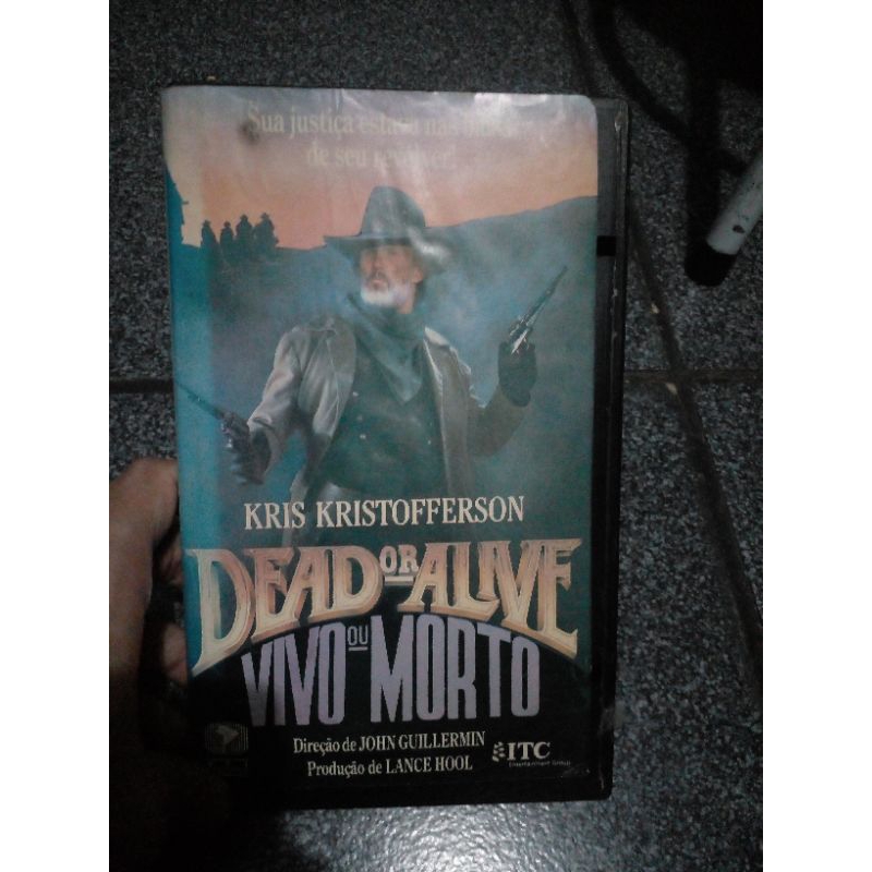 VHS Dead or Alive Vivo ou morto ( legendado)