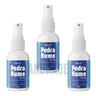 PEDRA HUME SPRAY 30ML ALUMEN DE POTASSIO em Oferta na Shopee