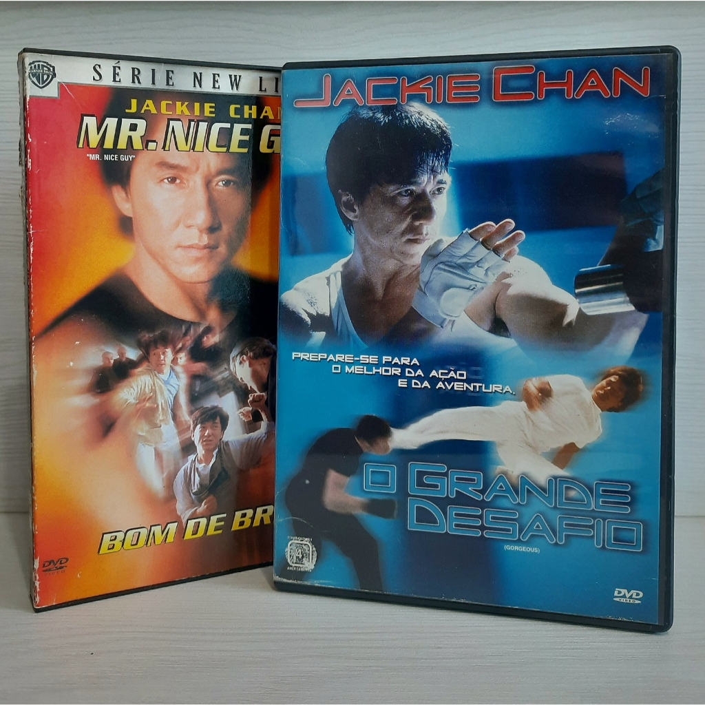 Coleção 7 DVDs Jackie Chan - O Grande Desafio - Mr Nice Guy