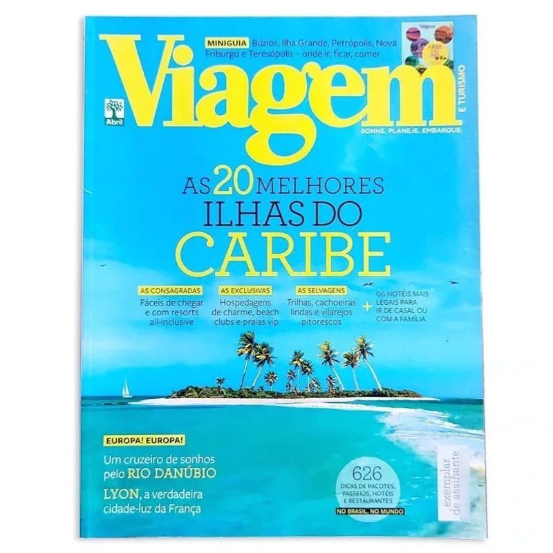 Revista Viagem E Turismo Agosto 2016 20 Ilhas Do Caribe Lyon