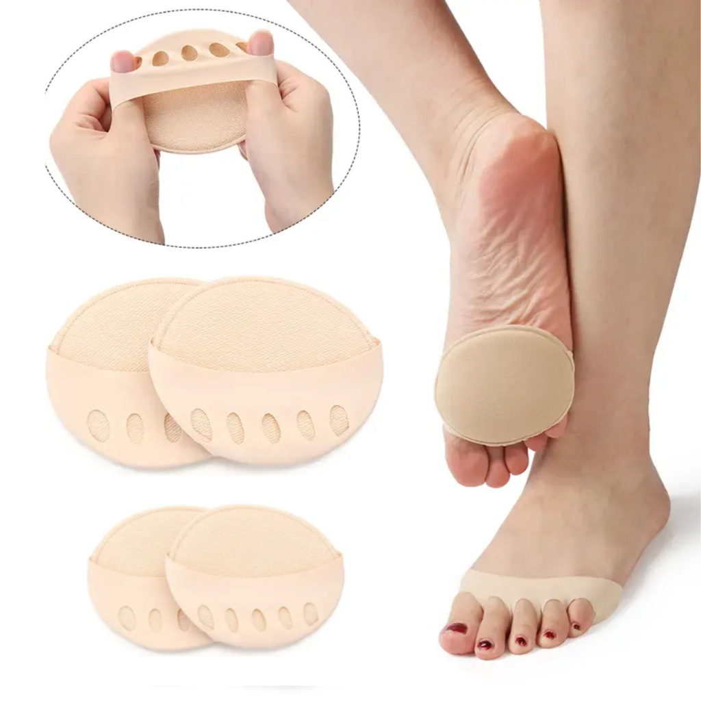 Kit 3 Pares de Protetor Almofada Para Pé Para Salto Alto, Tenis, Dores no Pé
