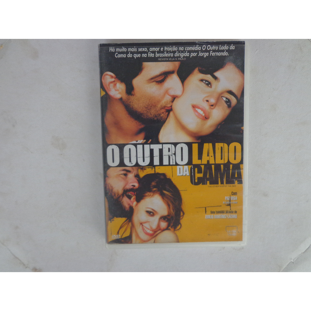 O Outro Lado Da Cama Paz Vega Dvd Original usado - drama