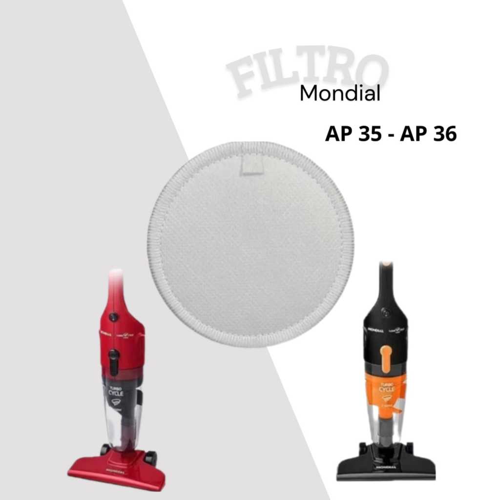 Filtro lavável mondial turbo cycle Ap-35 Ap-36
