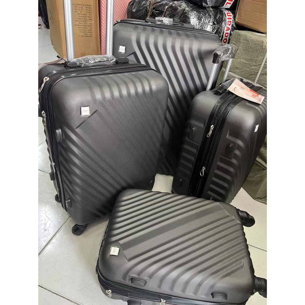 Mala GRANDE 50kg zíper duplo Expansível com rodinha ROMOVIVEIS 360º ABS  Mala para viagem com senha!