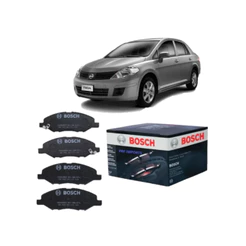 Pastilha Freio Dianteira LIVINA/ TIIDA/ GRAND LIVINA Original Bosch