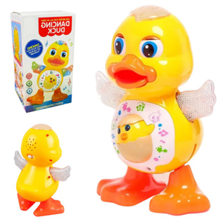 Brinquedo Patinho Dançante Musical Infantil Som E Mexe Olho Pato Duck em Oferta na Shopee