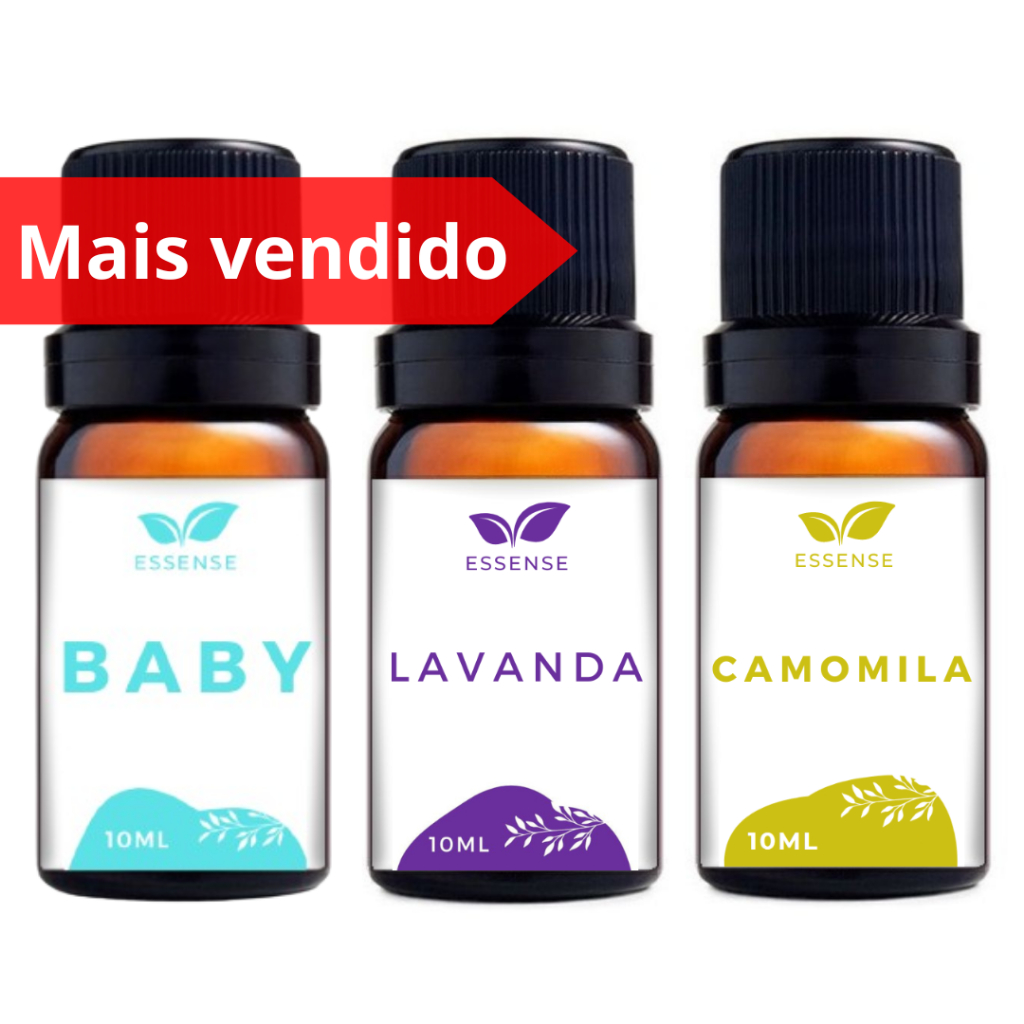 Imagem 3 Essências Baby Lavanda Camomila Aromatizador Difusor Umidificador Óleo Essencial Hidrossolúvel