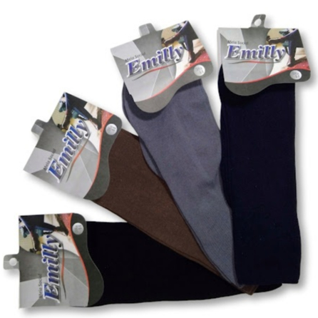 Kit 12 Pares De Meias Social Masculina Emilly em Oferta na Shopee