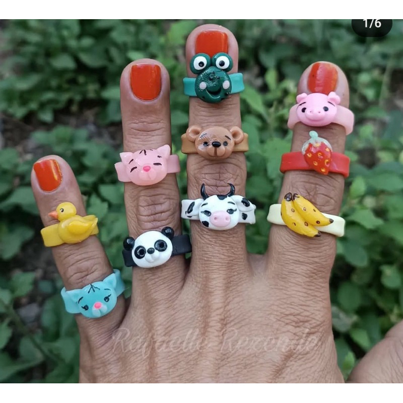 Anel de Sapo de Biscuit - Comprar com Melhor Preço em Anéis