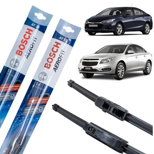 Par de Palheta Cruze 2011 2112 2013 2014 2015 2016 Dianteira Limpador Parabrisa Jogo Bosch em Oferta na Shopee