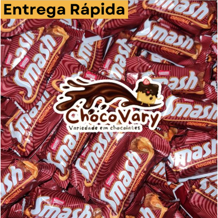 Bombom Smash Nestlé 1KG c/50 unidades