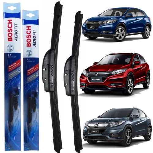 JOGO PALHETA HONDA HRV 2015 2016 2017 2018 DIANTEIRA LIMPADOR PARABRISA BOSCH