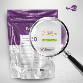 Colágeno Verisol Hidrolisado com Ácido Hialurônico e Biotina Suplementos 1 Kg