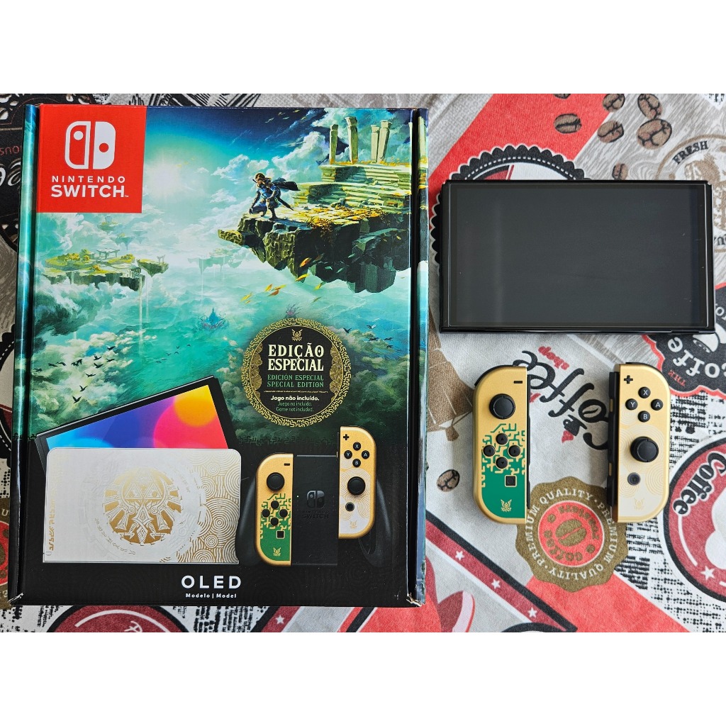 Nintendo Switch Oled – Zelda Tears of the Kingdom – Nacional