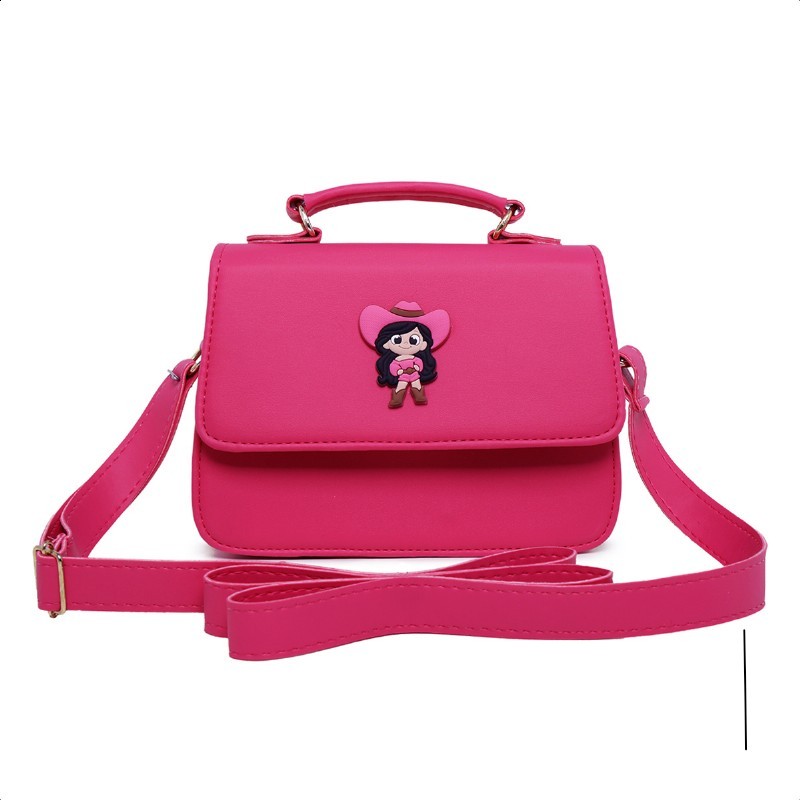 Bolsa Boiadeira Infantil Menina Bolsinha Blogueira Ana Castela Pink