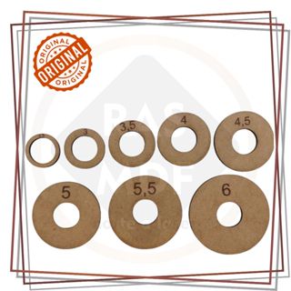 Gabarito para cortador circular ORIGINAL em Oferta na Shopee