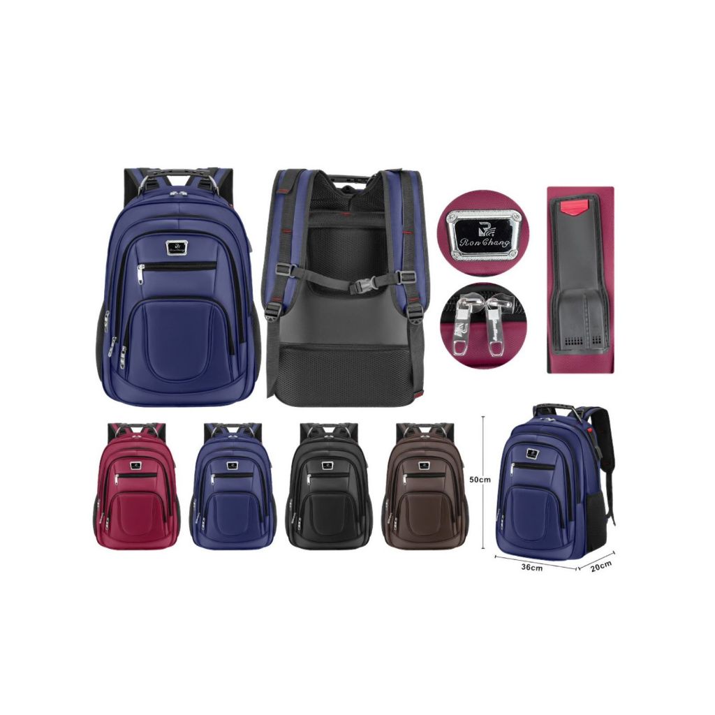 Mochila Bolsa Notebook Impermeável Resistente Reforçada cabo de aço saída USB