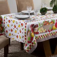 Toalha de mesa Forro de mesa 4 cadeiras 1.50 X 1.50 Cozinha 100% poliéster OXFORD estampado
