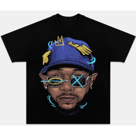 Camiseta Kendrick Lamar Adulto/Infantil Lançamento Unissex Em Algodao