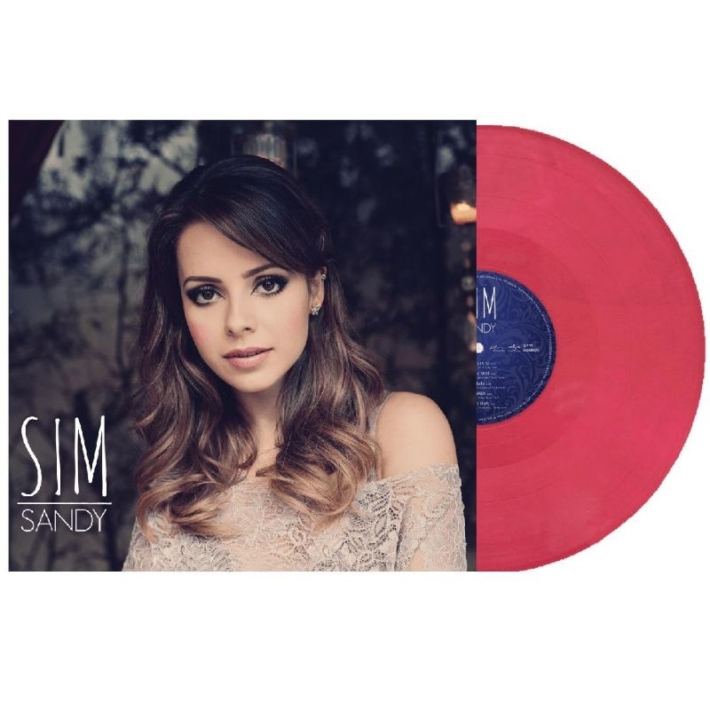 Sandy Sim Vinil vermelho pronta entrega