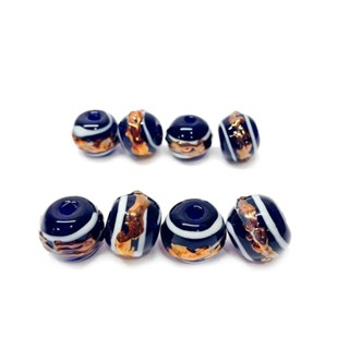 Casa das Firmas - KIT - Bola com Cobre / Murano - 22 mm em Oferta na Shopee